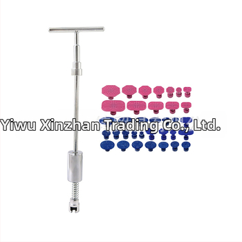 Core Transfer Комплект за ремонт на вдлъбнатини по автомобил — вакуумна чашка, издърпващ инструмент; материали: желязо, пластмаса, алуминий