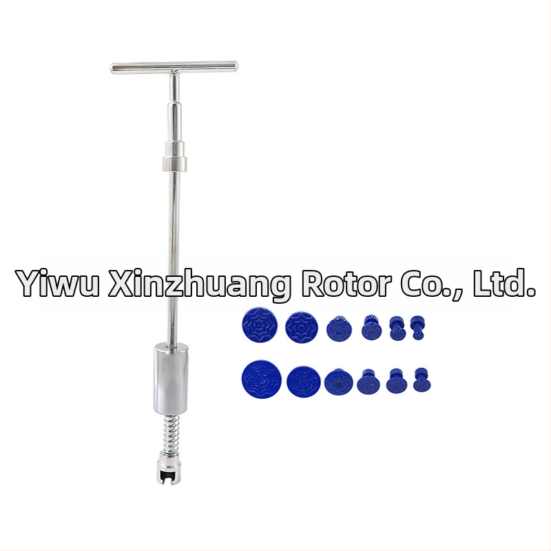 Core Transfer Комплект за ремонт на вдлъбнатини по автомобил — вакуумна чашка, издърпващ инструмент; материали: желязо, пластмаса, алуминий