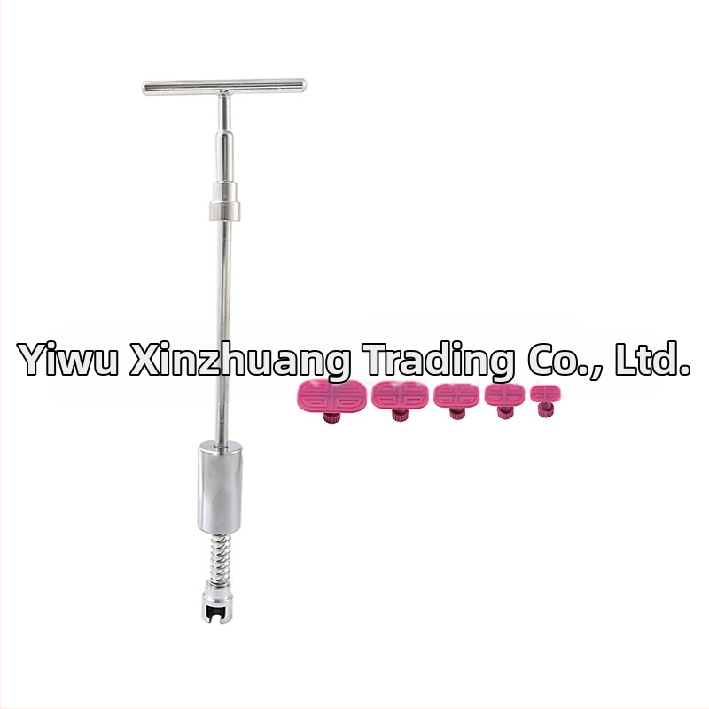 Core Transfer Комплект за ремонт на вдлъбнатини по автомобил — вакуумна чашка, издърпващ инструмент; материали: желязо, пластмаса, алуминий