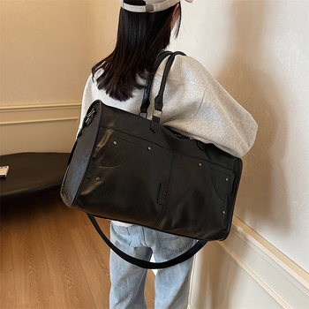 PU τσάντα οργάνωσης αποσκευών για επαγγελματικά ταξίδια, αδιάβροχη, ultra-light, αντικλοπής, χωρητικότητα 20–35L, επένδυση πολυεστέρα