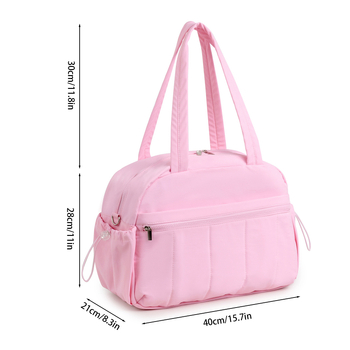 Ταξιδιωτική τσάντα ντουφέλ με θήκη για παπούτσια και νεσεσέρ (20–35L, νάιλον, αστικός μινιμαλιστικός στυλ)