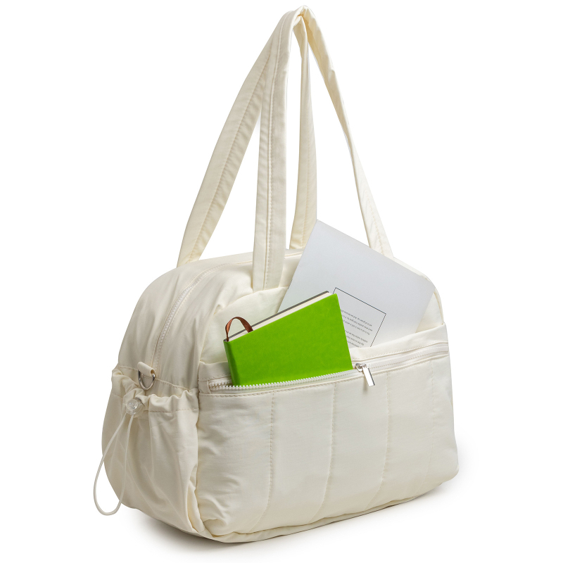 Geantă de călătorie duffel cu compartiment pentru pantofi și geantă de toaletă (20–35L, nylon, stil urban simplu)