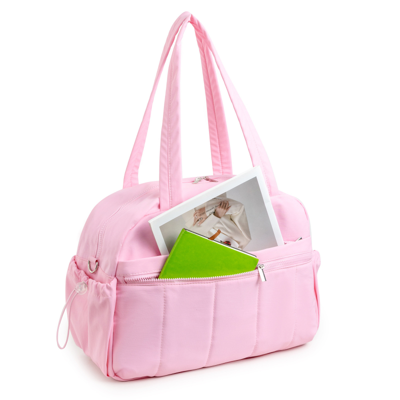 Geantă de călătorie duffel cu compartiment pentru pantofi și geantă de toaletă (20–35L, nylon, stil urban simplu)