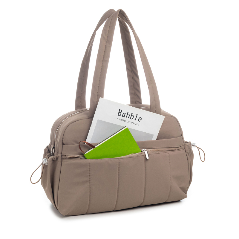 Geantă de călătorie duffel cu compartiment pentru pantofi și geantă de toaletă (20–35L, nylon, stil urban simplu)