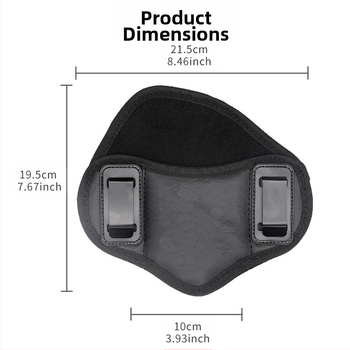 G17 пистолетен кобур | PU материя | Бързо изваждане | Водоустойчив и износоустойчив | За полеви тренировки