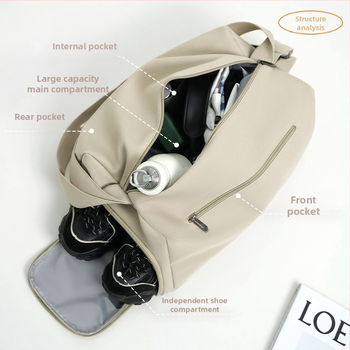 Τσάντα ταξιδιού κοντινής απόστασης – ελαφριά Oxford ύφασμα, χωρητικότητα 20–35 L, ανθεκτική στη φθορά και εύκολη στην αποθήκευση, Bei Lian, unisex, στυλ δρόμου για γυμναστήριο και γιόγκα