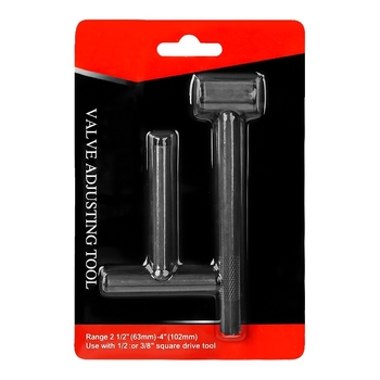 Ключ за регулиране на празнината на клапана за мотоциклет, преносим инструмент за регулиране на клапанни разстояния; високо въглеродна стомана, полирана повърхност, 0.12 кг