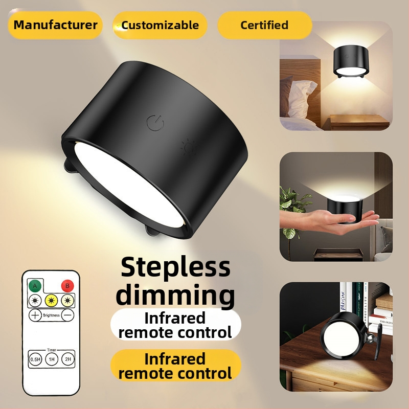 LED τοίχου λαμπτήρας με PC σκιά, ABS σώμα, τάση ≤36V