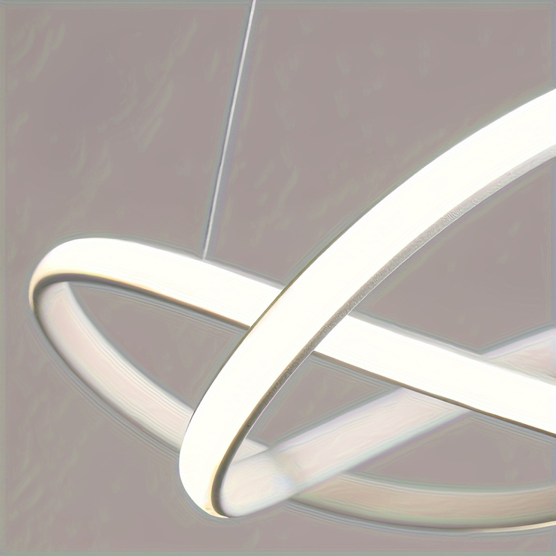 Κυκλικό μινιμαλιστικό LED κρεμαστό φως οροφής με καλώδιο, μεταλλικό σώμα, ρυθμιζόμενης ύψους 1,2 μ., εμβέλεια 10–15 τ.μ., εφάμιλο για υπνοδωμάτιο και τραπεζαρία