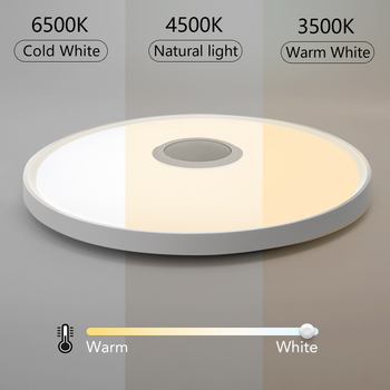 Οροφής LED λαμπτήρας με Bluetooth και υπέρυθρο τηλεχειρισμό; κατάλληλο για 10-15 τ.μ.; CRI 80-90; τάση ≤36V