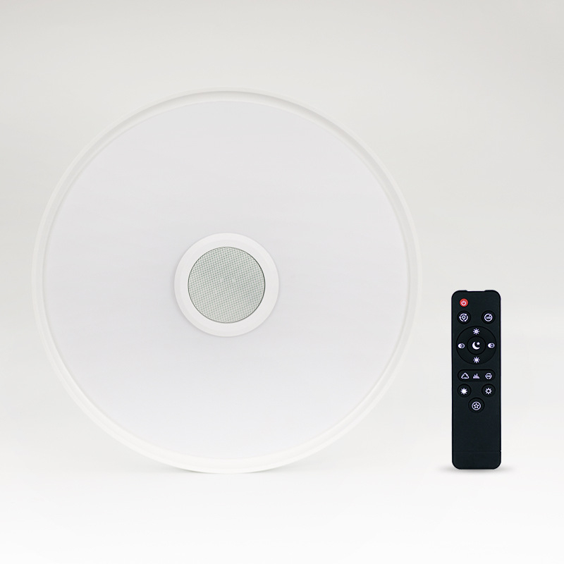 Οροφής LED λαμπτήρας με Bluetooth και υπέρυθρο τηλεχειρισμό; κατάλληλο για 10-15 τ.μ.; CRI 80-90; τάση ≤36V