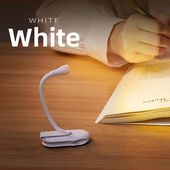Νυχτερινό φως ανάγνωσης με ενσωματωμένη μπαταρία, κλιπ-λάμπα για φοιτητικό δωμάτιο, γεωμετρικός 3D σχεδιασμός, PVC σκιά, διακόπτης εναλλαγής