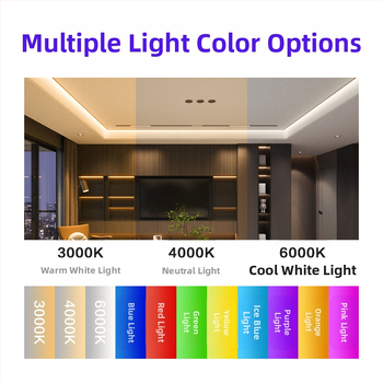 LED лента 2835, гъвкава платка без корпус, вход 12–24V, 120 LED, 120° лъч, 10W, без димер