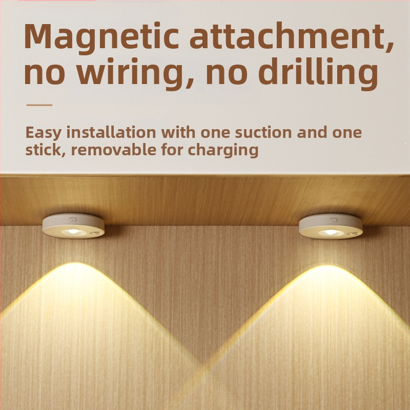 LED прожектор с дистанционно управление, зареждаема лампа с магнитно самозалепване за витрина на винен шкаф