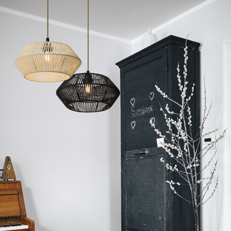 Κρεμαστό σκιά λαμπτήρα από χαρτί, μοντέλο XH24-381, υλικό: χαρτί, πάχος 5 mm, κατάλληλο για υπνοδωμάτιο, είσοδο, εστιατόριο, μπαρ, καφέ και ξενοδοχείο.