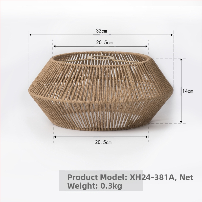 Κρεμαστό σκιά λαμπτήρα από χαρτί, μοντέλο XH24-381, υλικό: χαρτί, πάχος 5 mm, κατάλληλο για υπνοδωμάτιο, είσοδο, εστιατόριο, μπαρ, καφέ και ξενοδοχείο.
