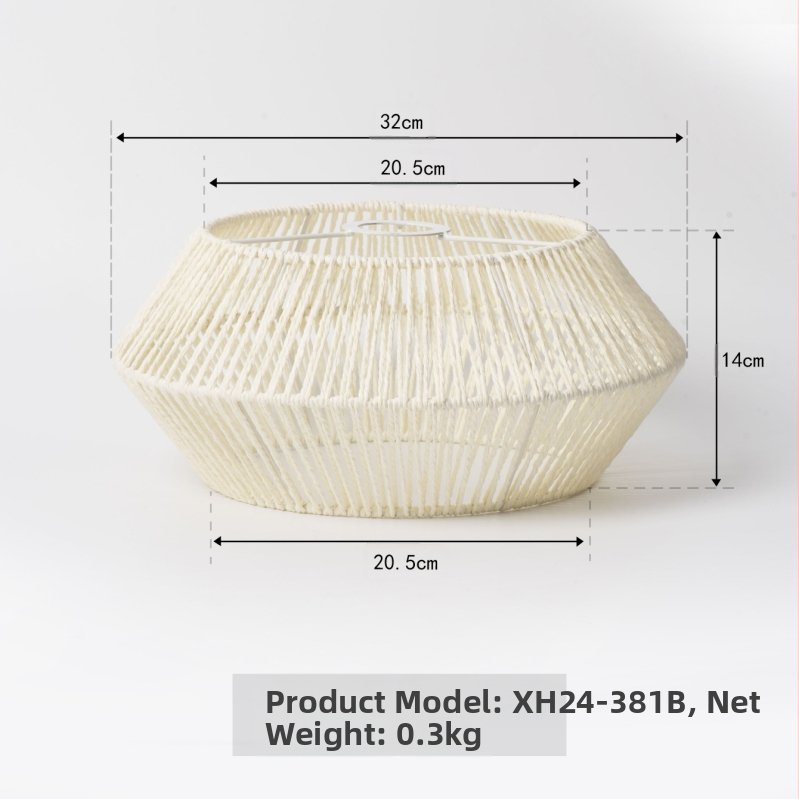 Κρεμαστό σκιά λαμπτήρα από χαρτί, μοντέλο XH24-381, υλικό: χαρτί, πάχος 5 mm, κατάλληλο για υπνοδωμάτιο, είσοδο, εστιατόριο, μπαρ, καφέ και ξενοδοχείο.