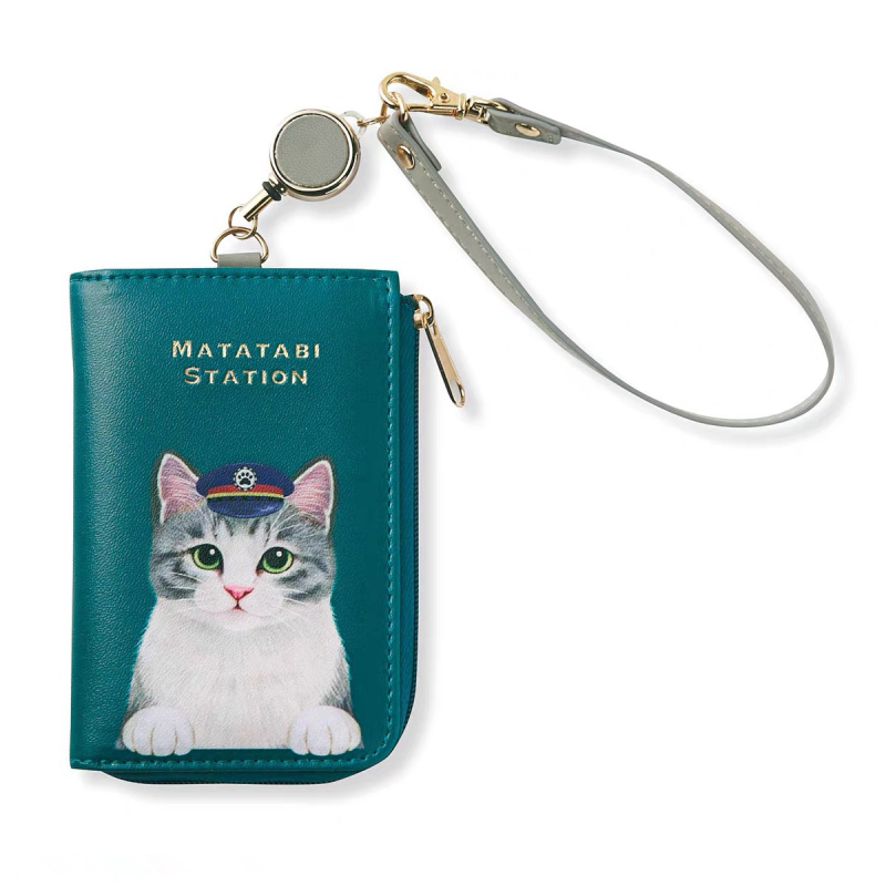 Odinis monetų dėklas su gyvūnų raštu, miesto paprastas stilius, unisex dizainas, poliesterio įdaila