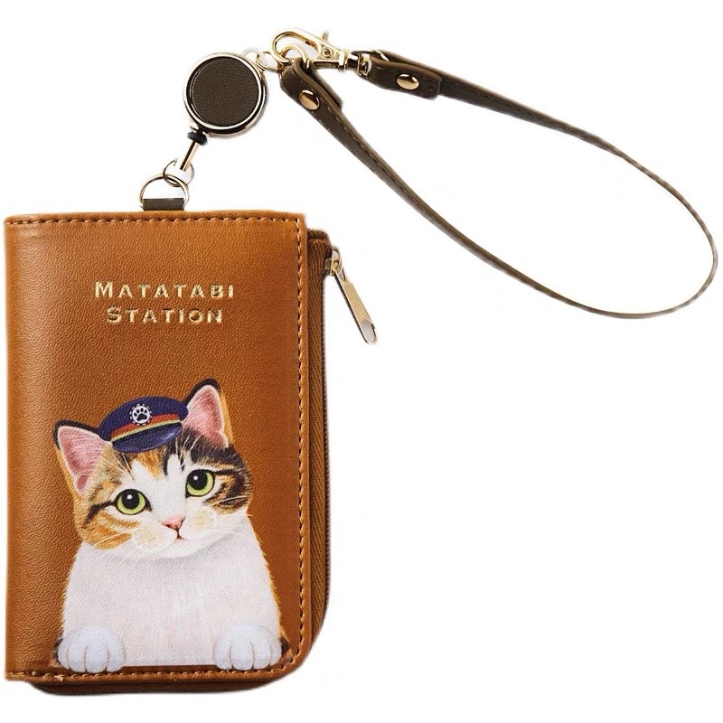 Odinis monetų dėklas su gyvūnų raštu, miesto paprastas stilius, unisex dizainas, poliesterio įdaila