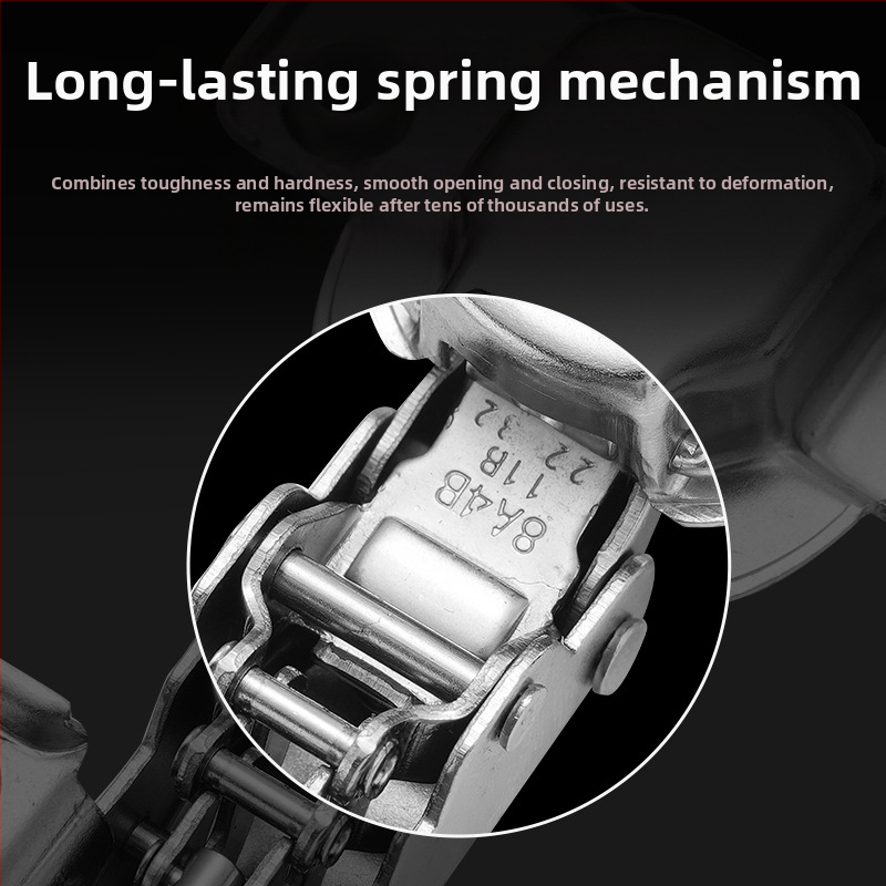 Двухстъпков демпфериращ панти за врати на шкафове и гардероби, Baosteel hemp fabric, електроплакиран завършек