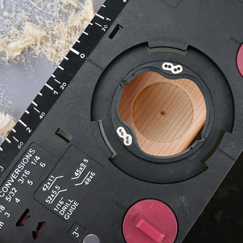 Локатор за отвори за панти, дърводелски шаблон за пробиване и позиционираща плоча