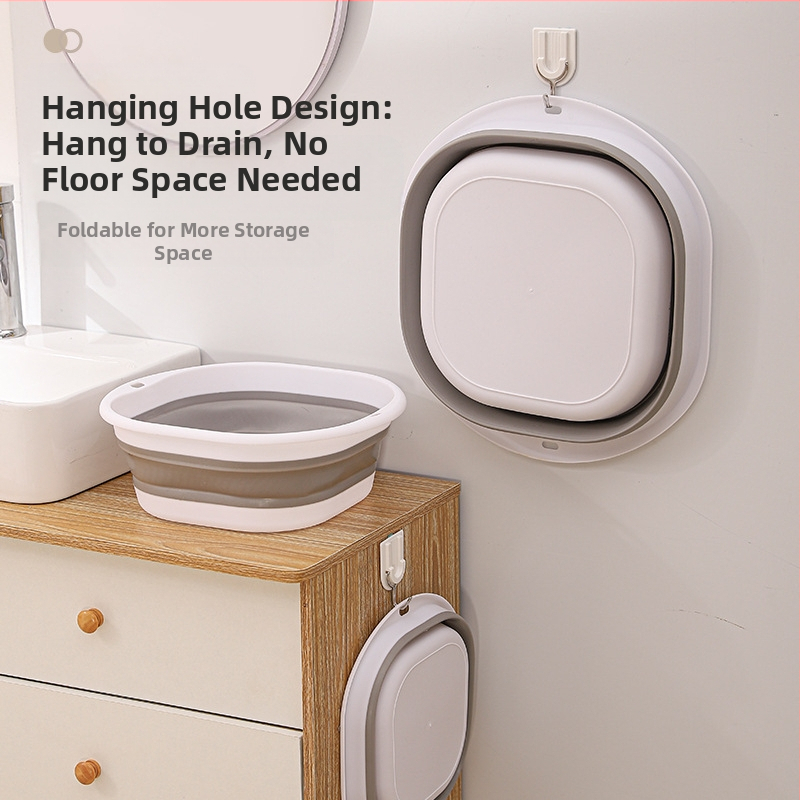 Сгъваема купа за измиване от ПП, преносима, многофункционална, 520 g, 50 бр в опаковка, пусната през есента на 2017 г.