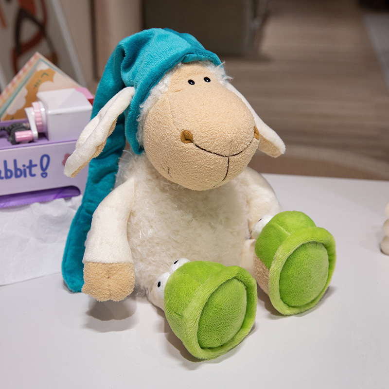 Плюшена играчка: вълк в овча кожа, пълнеж PP памук, за деца 7–14 години