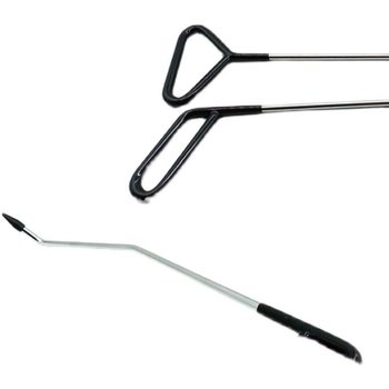 Инструмент за ремонт на вдлънатини по автомобил с горна кука и сменяема глава (ремонт на ламарина, горна кука, сменяема глава)