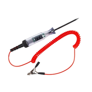 Πενάκι δοκιμής τάσης αυτοκινήτου – 12V/24V/48V, (εύρος 3–120V, ακρίβεια ±1V), επαγγελματική χρήση