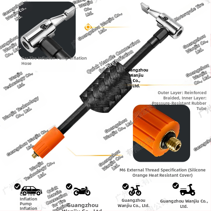 Автомобилна инфлационна помпа с мощност 180W, единичен цилиндър, цифров дисплей, осветление, работно време над 20 мин.