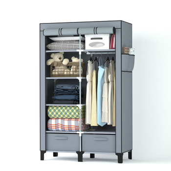 Гардероб Omega – японски стил, от желязо, модел DJ10195 – двойна врата, 2023.