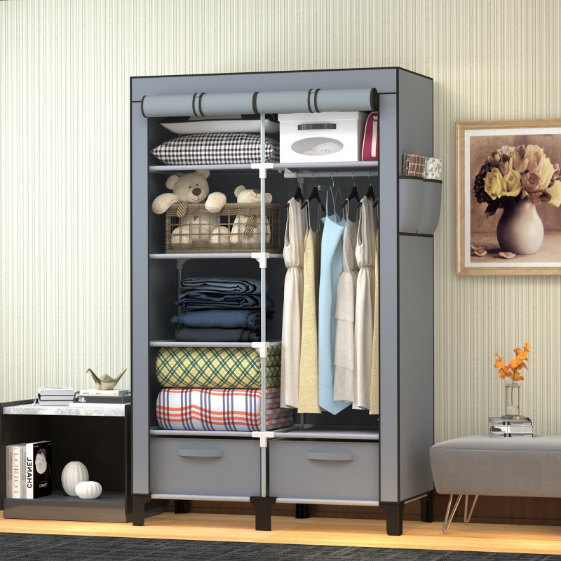 Гардероб Omega – японски стил, от желязо, модел DJ10195 – двойна врата, 2023.