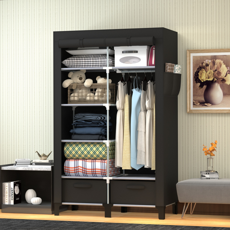 Гардероб Omega – японски стил, от желязо, модел DJ10195 – двойна врата, 2023.