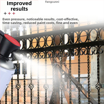 Портативен инструмент за пръскане на боя с дръжка, резервоар за пръскане и дюза — 5 ключови спецификации: максимално налягане на пръскане, максимален поток на пръскане, най-добра дистанция на пръскане, ширина на пръскане, общо тегло