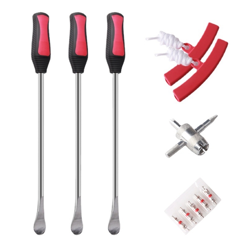 Титаниев прът за ремонт на автомобилни гуми – кръгъл прът с два края (кръгъл и плосък); материал: титаниева сплав; тегло 895 g.