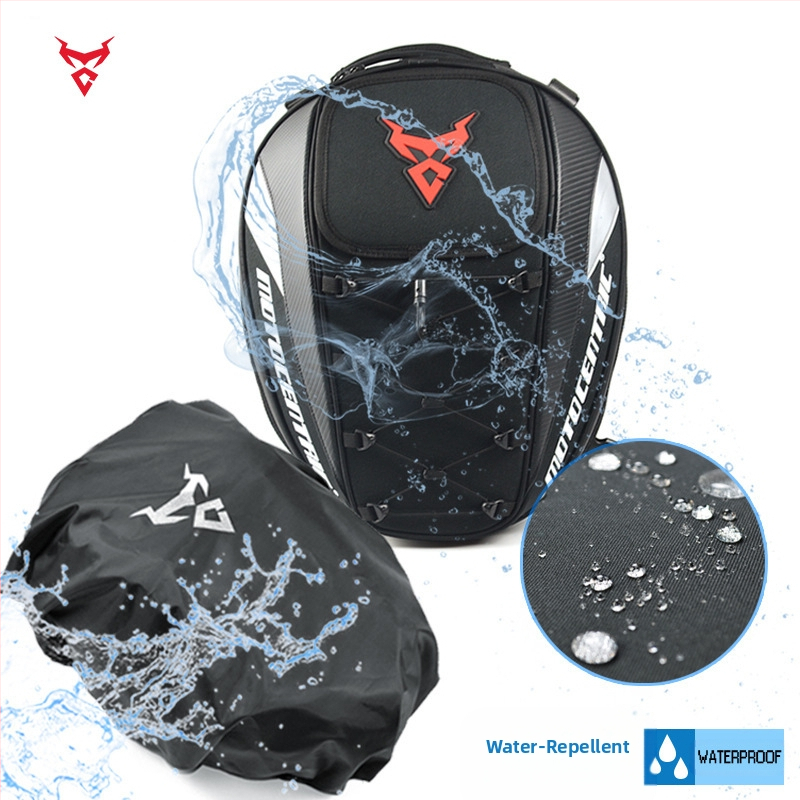 MOTOCENTRIC Knight Pack чанта за каска за мотоциклет — голям капацитет, Oxford плат, персонализирана обработка