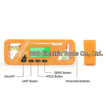 Solid цифров наклономер с нивелир и ъгломер – хоризонтална линейка