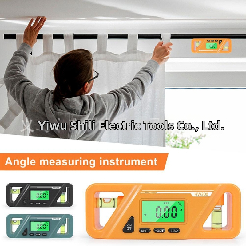 Solid цифров наклономер с нивелир и ъгломер – хоризонтална линейка