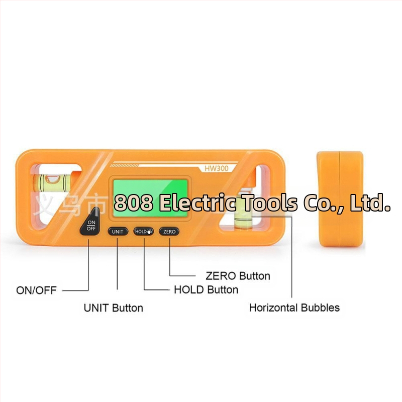 Solid цифров наклономер с нивелир и ъгломер – хоризонтална линейка