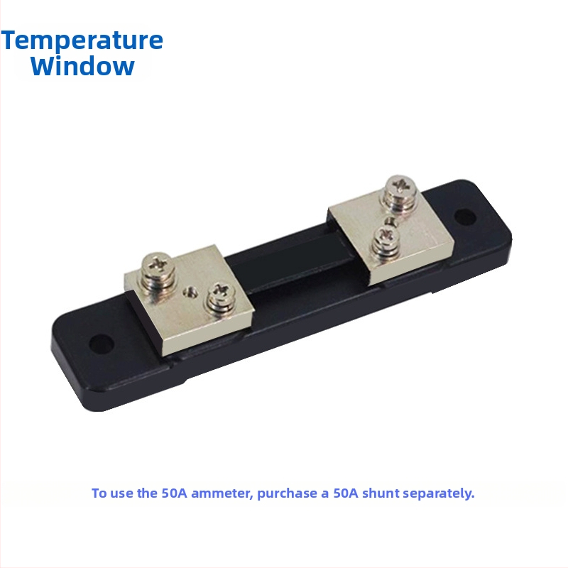 ZY LED DC измервател на напрежение и ток с двойен дисплей (DC 7–100 V, 10/50/100 A)