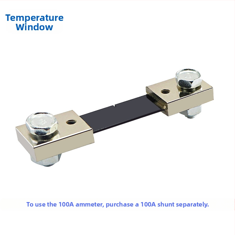 ZY LED DC измервател на напрежение и ток с двойен дисплей (DC 7–100 V, 10/50/100 A)