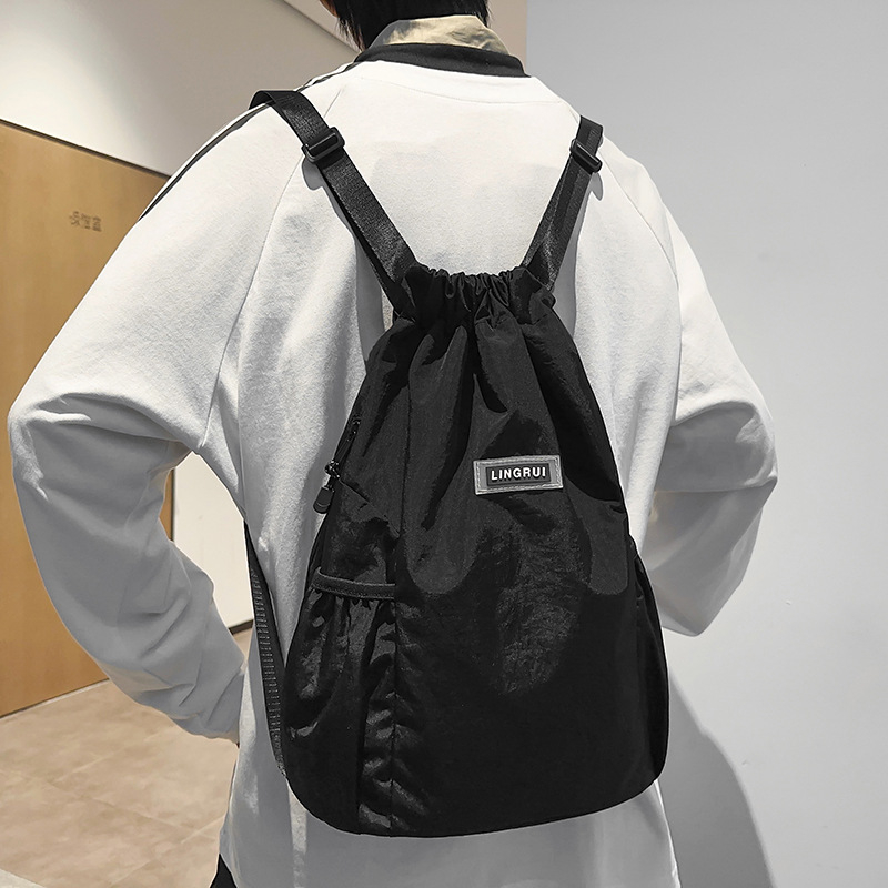 Найлонова раница, голям капацитет 20-35 л, ултралека и дишаща, разделение за сухи и мокри вещи, съвместима с 11-инчов лаптоп