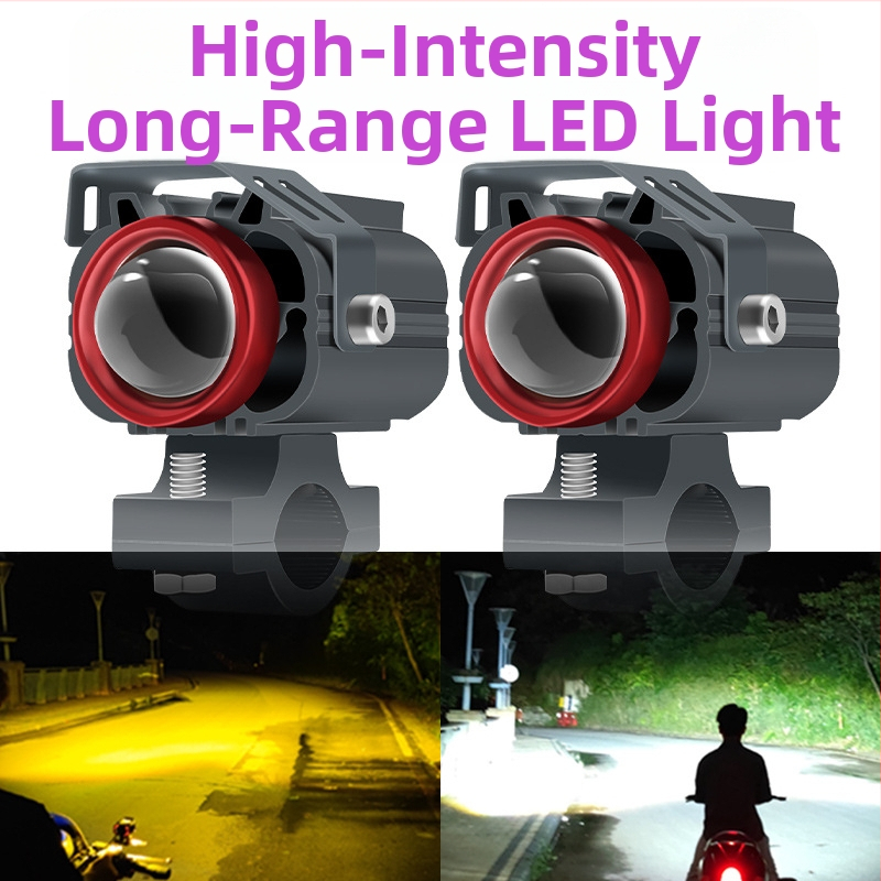 Φακός LED μοτοσικλέτας, 40W, 5000+ lm, 12–80V, αεροπορικό αλουμίνιο περίβλημα, μοντέλο T12