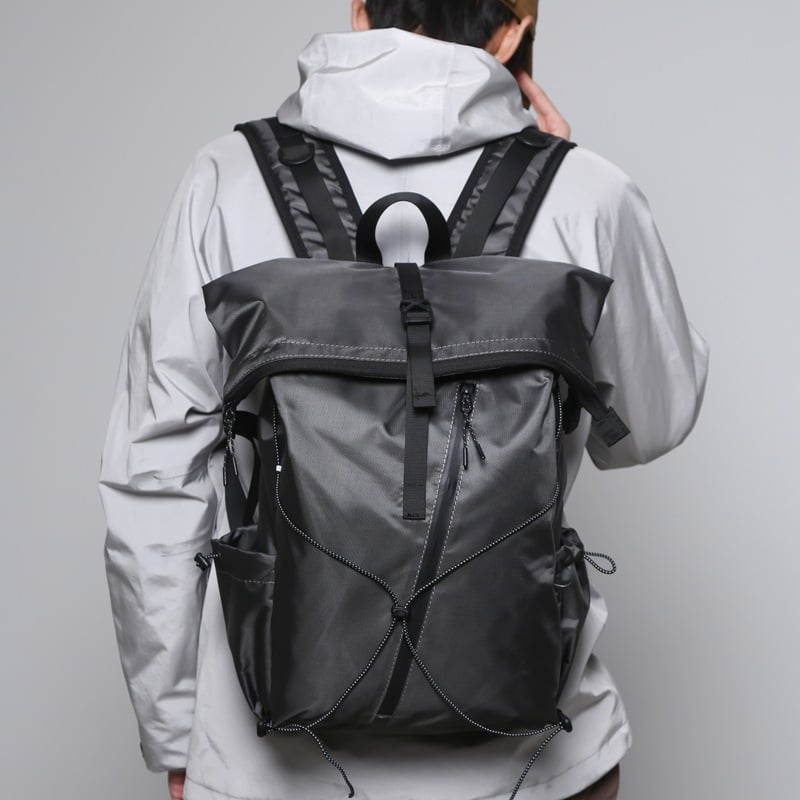 Uniszex húzózsinóros hátizsák kültéri utazásokhoz, 20–35 L, 15 hüvelykes laptop számára