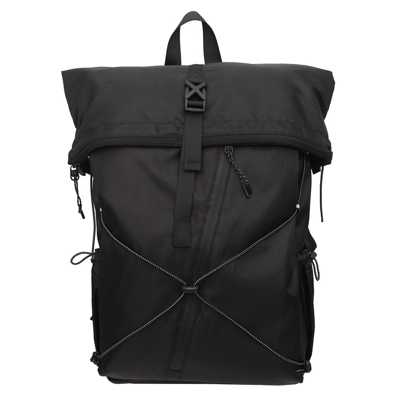 Uniszex húzózsinóros hátizsák kültéri utazásokhoz, 20–35 L, 15 hüvelykes laptop számára