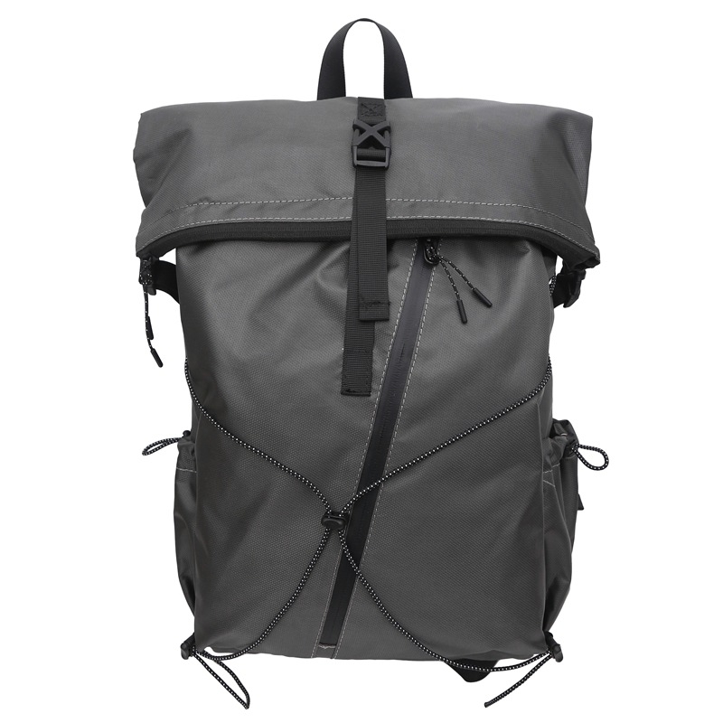 Uniszex húzózsinóros hátizsák kültéri utazásokhoz, 20–35 L, 15 hüvelykes laptop számára