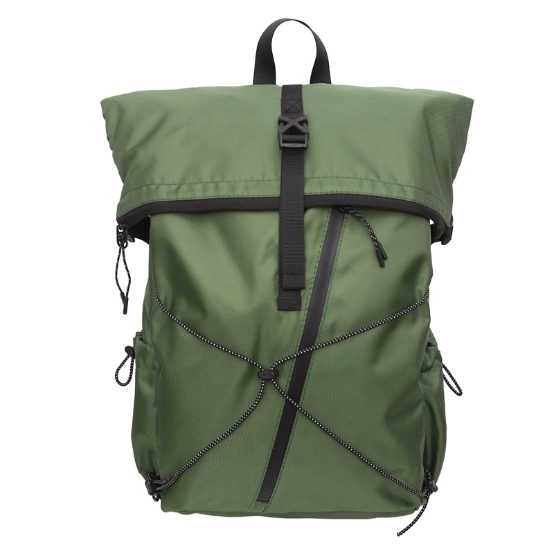 Uniszex húzózsinóros hátizsák kültéri utazásokhoz, 20–35 L, 15 hüvelykes laptop számára