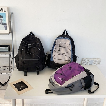 Σακίδιο για άνδρες και γυναίκες; κατάλληλο για αναψυχή ταξίδια; νάιλον; χωρητικότητα κάτω από 20L; στυλ αστικής απλότητας.