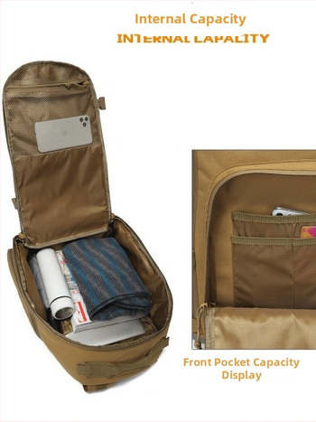 Pārgājienu mugursoma Unisex Poliesteris Ārā Vasarā 2024