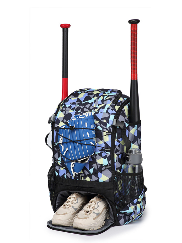 Baseball ir Softbolo įrangos kuprinė – atspari vandeniui, didelė talpa, sausas/drėgnas atskyrimas, kvėpuojanti, oro pagalvėlės pečių dirželiai